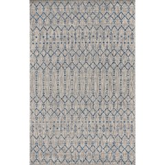 Ourika Moroccan Geometric Textured Weave Indoor/Outdoor Area Rug