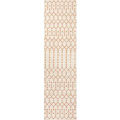 Ourika Moroccan Geometric Textured Weave Indoor/Outdoor Runner Rug