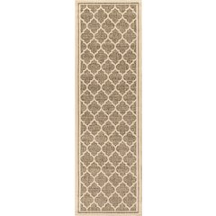 Trebol Moroccan Trellis Textured Weave Indoor/Outdoor Area Rug