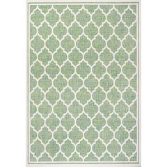 Trebol Moroccan Trellis Textured Weave Indoor/Outdoor Area Rug
