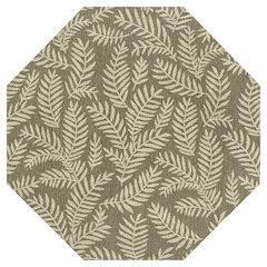 Nevis Palm Frond Brown/Beige 8' Octagon Indoor/Outdoor Area Rug