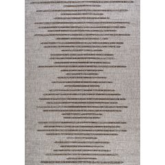 Zolak Berber Stripe Geometric Indoor/Outdoor Area Rug