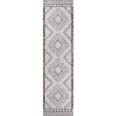 Marokko Diamond Tribal Medallion Indoor/Outdoor Area Rug