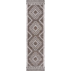 Marokko Diamond Tribal Medallion Indoor/Outdoor Area Rug