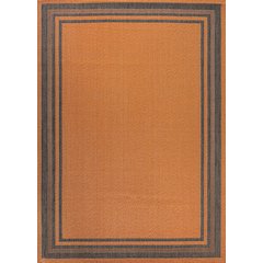 James Modern Border Stripe Indoor/Outdoor Area Rug