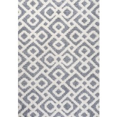 Astrid Retro Trellis High-Low Area Rug