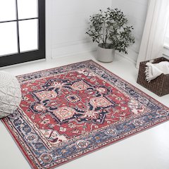 Cirali Ornate Large Medallion Machine-Washable Area Rug