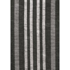 Vichy Geometric Striped Machine Washable Area Rug