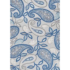 Julien Paisley High-Low Indoor/Outdoor Area Rug