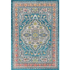 Kristina Bohemian Flair Boho Vintage Medallion Area Rug