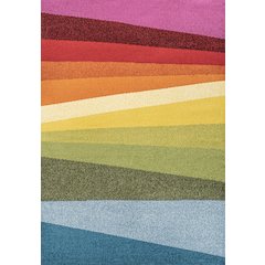 Prism Geometric Striped Area Rug