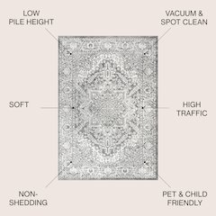 Modern Persian Vintage Medallion Rug