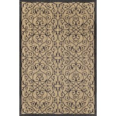 Madrid Vintage Filigree Textured Weave Indoor/Outdoor Area Rug