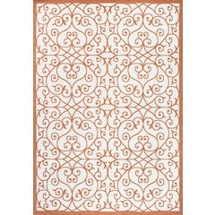 Madrid Vintage Filigree Textured Weave Indoor/Outdoor Area Rug