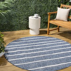 Colonia Berber Stripe  Indoor/Outdoor  Rug