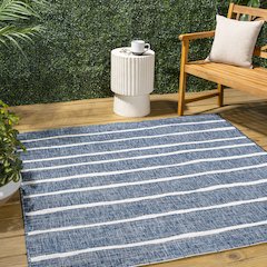 Colonia Berber Stripe  Indoor/Outdoor  Rug