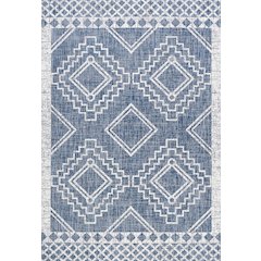 Marokko Diamond Tribal Medallion Indoor/Outdoor Area Rug