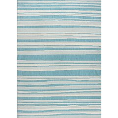 Castara Wavy Stripe Modern Indoor/Outdoor Area Rug