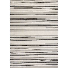 Castara Wavy Stripe Modern Indoor/Outdoor Area Rug