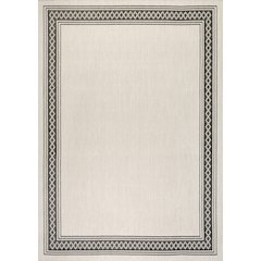 Lucia Classic Diamond Border Indoor/Outdoor Area Rug