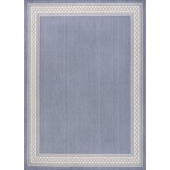 Lucia Classic Diamond Border Indoor/Outdoor Area Rug