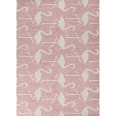 Flamingos Two-Tone Pink/Cream 5 ft. x 8 ft. Indoor/Outdoor Area Rug