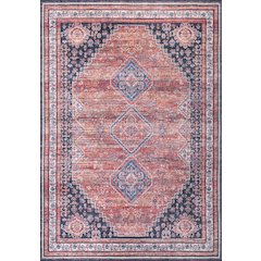Dalyan Geometric Medallions Washable Indoor/Outdoor Area Rug