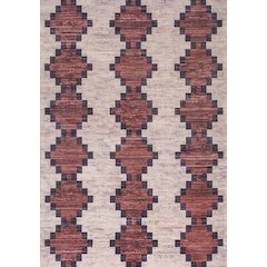 Timantii Modern Trellis Kilim Area Rug