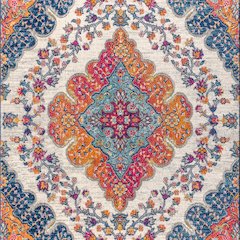 Bohemian Flair Boho Vintage Medallion Area Rug