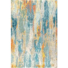 Contemporary Pop Modern Abstract Vintage Waterfall Area Rug