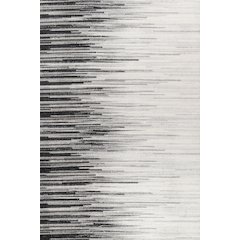Linear Modern Half Stripe Area Rug