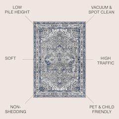 Modern Persian Vintage MedallionRug