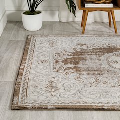 Rosalia Cottage Medallion Area Rug