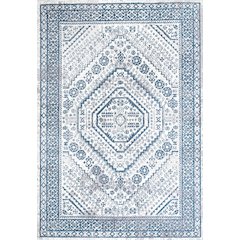 Boho Cottage Medallion Area Rug