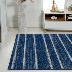 Williamsburg Minimalist Stripe Area Rug