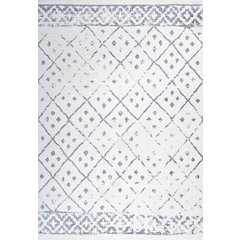 Juba Moroccan Geometric Diamond Area Rug
