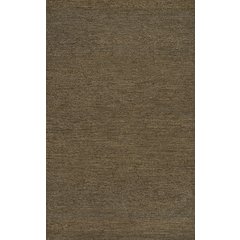 Griffin Rustic Farmhouse Woven Jute Solid Brown 8 ft. x 10 ft. Area Rug