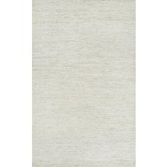 Griffin Rustic Farmhouse Woven Jute Solid Bleach 8 ft. x 10 ft. Area Rug