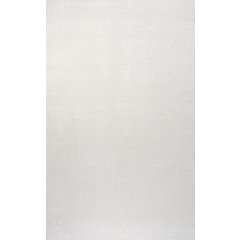 Haze Solid Low Pile Area Rug Cream