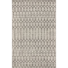 Ourika Moroccan Geometric Textured Weave Indoor/Outdoor Area Rug