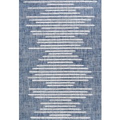 Zolak Berber Stripe Geometric Indoor/Outdoor Area Rug