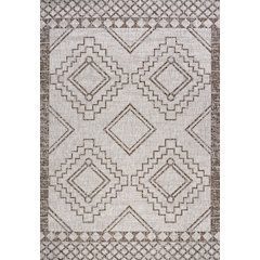 Marokko Diamond Tribal Medallion Indoor/Outdoor Area Rug