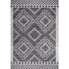 Marokko Diamond Tribal Medallion Indoor/Outdoor Area Rug