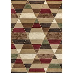 Kehoe Retro Diamonds Geometric Area Rug