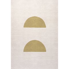 Luola Minimalist Geometric Machine Washable Area Rug