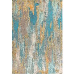 Contemporary Pop Modern Abstract Vintage Waterfall Area Rug