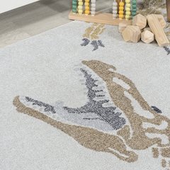 Kingdarr T-Re Modern Kids Machine-Washable Runner Rug
