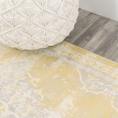 Alhambra Ornate Medallion Modern Runner Rug