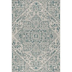 Estrella Bohemian Medallion Textured Weave Indoor/Outdoor Area Rug