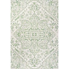 Estrella Bohemian Medallion Textured Weave Indoor/Outdoor Area Rug